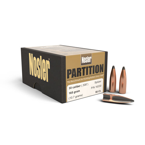 30 Cal 165gr Sp Partition (50 ct.) – REAL tactical B2B
