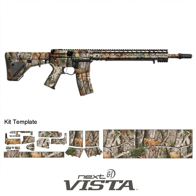 AR-15 Rifle Skin (Next Camo Vista) – REAL tactical B2B