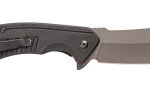Rally Titanium Finished Cleaver Blade - G10 Black