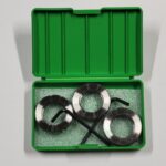 3 Pak Stainless Steel Crossbolt Die Lock Rings w Case