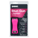 Sabre - 1.600 uC Mini Stun Gun w/Holster - pink